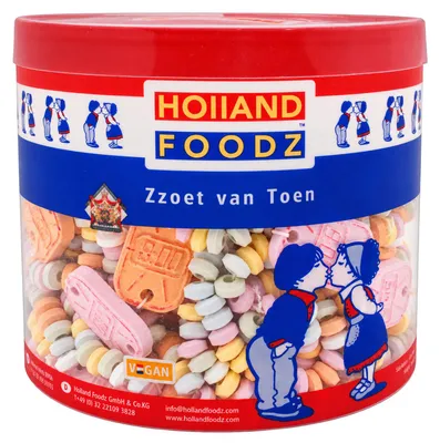 Image de Holland Foodz Montres Candy en sucre de raisin Comprimé de sucre 840g