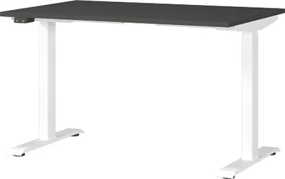 Produktbild von Schreibtisch 120cm, elektrisch höhenverstellbar, graphit, MEMPHIS-01
