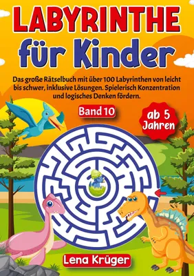 Produktbild von Labyrinthe für Kinder ab 5 Jahren - Band 10