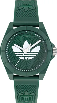 Produktbild von Adidas Uni Uhr PROJECT FOUR Kunststoff grün AOST25034