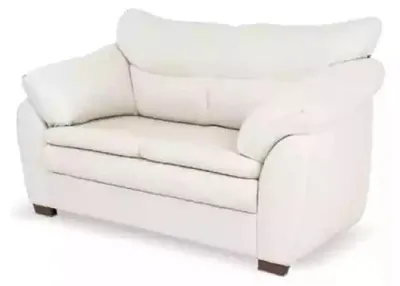 Produktbild von Weiße Designer Zweisitzer Couch Luxus Büromöbel Polstermöbel Modern