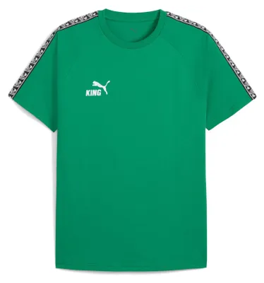 Produktbild von PUMA teamKING T-Shirt gruenweiss, L Herren