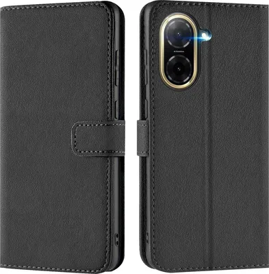 ILING Case For Xiaomi Redmi A3, Premium Leather PU Skin Wallet Cover