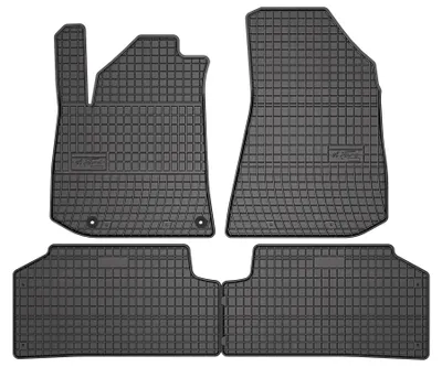 Productafbeelding van Rubberen automatten voor Kia Niro EV II 2022-2026 (crossover) – 4-delig, zwart, op maat – Wielganizator SolidPRO