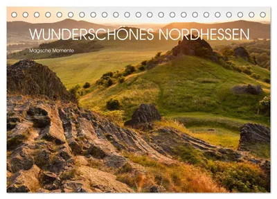 Produktbild von Wunderschönes Nordhessen - Magische Momente (Tischkalender 2027 DIN A5 quer), CALVENDO Monatskalender