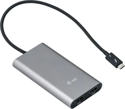 Zdjęcie produktu dla i-tec Thunderbolt 3 Dual HDMI Adapter/60Hz