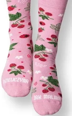 Obrázek produktu pro Ponožky pro dívky „Jak malina“ 36–40 – Nadwyraz.com