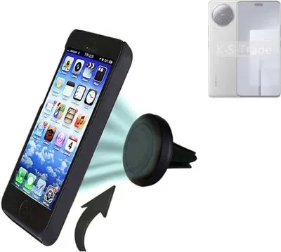 Produktbild von K-S-Trade Kompatibel mit Xiaomi Civi 3 Auto Handy Halterung KFZ Halter Lüftungsgitterhalterung Air Vent mount Smartphone Halter