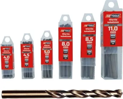 Produktbild von AWTOOLS METALL-KOBALTBOHRER 3,5 mm/10 Stück.