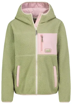 Produktbild von Sublevel Fleecejacke Kapuze Reißverschlusstaschen Langarm Stilvoll Größe: L
