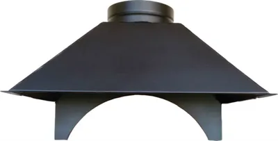 Produktbild von Traditionelle holzbefeuerte Ofenhaube mit Bogen
