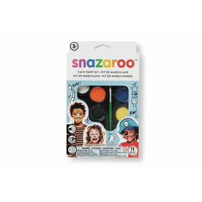 Produktbild von Snazaroo - Gesichtsbemalungsset 10 Teile & Ideenbuch (791002)