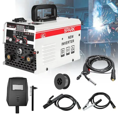 Produktbild von Schweißgerät - 3-in-1 MIG250 LED - Inverter-Schweißgerät - 220 V - 20–315 A - 60 % Einschaltdauer - LED-Anzeige - Tragbar