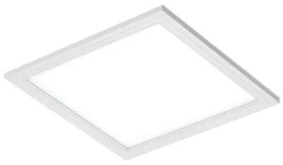 Imagen del producto de BRILONER, Panel LED sencillo, luz blanca neutra, color blanco, 29,5 x 29,5 x 5,5 cm