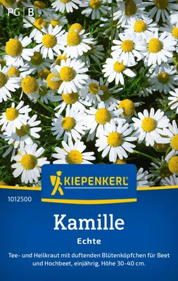 Produktbild von Kiepenkerl Kamillesamen Echte Matricaria chamomilla 200 Pflanzen