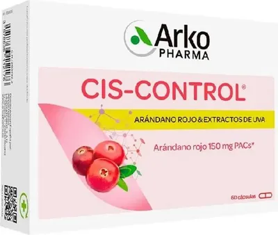 Produktbild von Arkopharma Cranberola Ciscontrol American Cranberry 60 Capsules