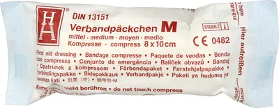 Produktbild von VERBANDPAECKCHEN ST 8X10M, 1 St. Binde