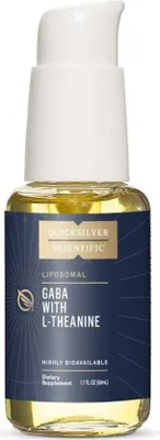 Obrázok produktu pre Quicksilver Scientific doplnky stravy Liposomal Gaba With L-theanine, BI9019