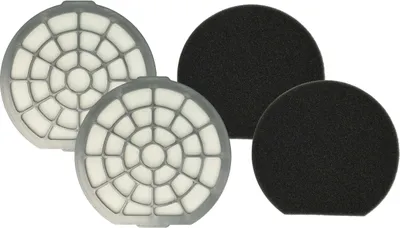 Produktbild von vhbw 2x Dual-Motorschutzfilter kompatibel mit Dirt Devil Infinity Excell M 5050-0, M 5050-1, M 5050-2, M 5050-3, M 5050-4, M 5050 Staubsauger
