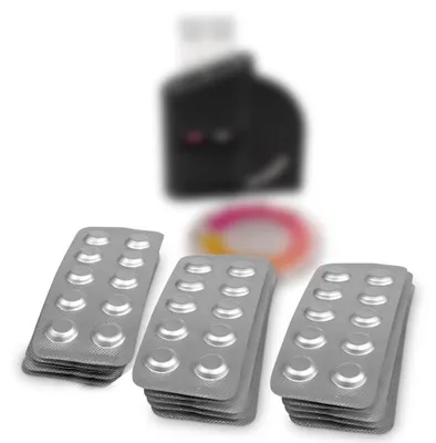 Produktbild von Mega-Refill-Pack Comparator 500 Tabletten (50 Streifen)
