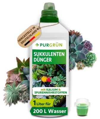 Produktbild von Purgrün Sukkulenten-Dünger 1 Liter
