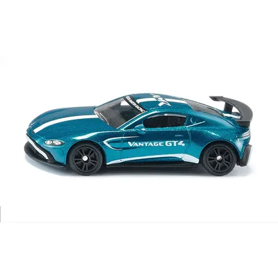 Produktbild von Siku Aston Martin Vantage GT4, Sportwagen-Modell, 3 Jahr(e), Kunststoff, Metall, Türkis