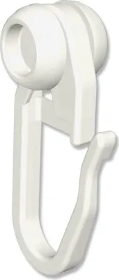 Produktbild von Interdeco Innenlaufrollen (Gardinenrollen) mit Faltenhaken, Kunststoff (Packung 100 Stk.)