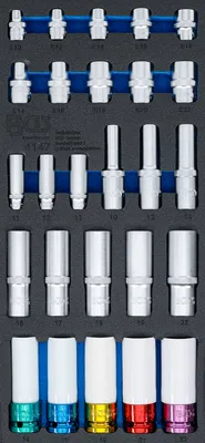 Obrázek produktu pro BGS technic Tool Tray 1/3: Sockets, 3180 mm, 3,18 kg