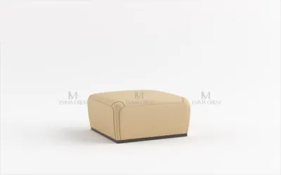Produktbild von Hocker Poufa Fußhocker Hocker Polsterhocker Sitzhocker Hocker Beistell Leder Neu