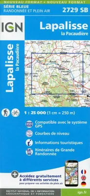 Obrázok produktu pre Lapalisse la Pacaudière, mierka 1:25 000