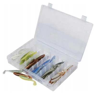 Zdjęcie produktu dla Abu Garcia Paddletail Box 10 cm – 60 przynęt gumowych w pudełku