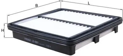 Obrázok produktu pre Vzduchový filter KNECHT LX 4301