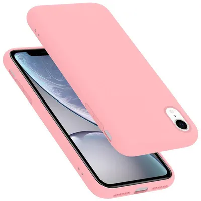 Produktbild von Cadorabo Schutzhülle für Apple iPhone XR Hülle in Rosa Handyhülle Case Cover TPU Etui