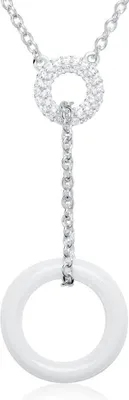 Produktbild von Kette 925er Silber Zirkonia Keramik