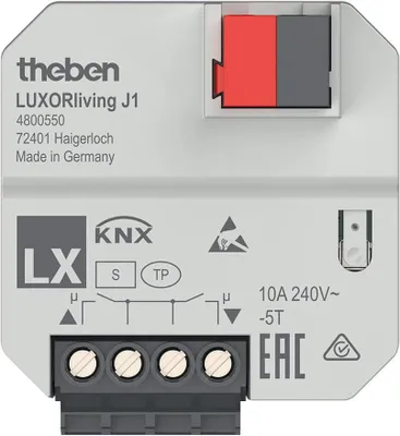 Produktbild von Theben LUXORliving J1 UP-Aktor Jalousie