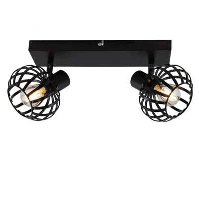 Produktbild von Olucia - LIEVE - Deckenleuchte - Schwarz - 2 Lampen