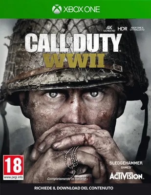 Zdjęcie produktu dla Activision Call of Duty: WWII, Xbox One, Xbox One, Tryb multiplayer, od 17 lat