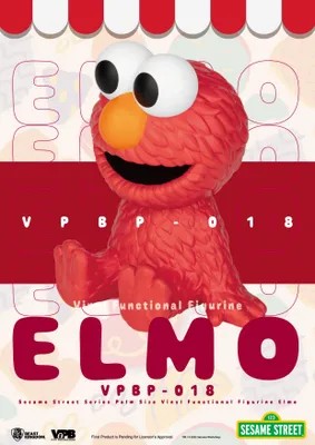 Productafbeelding van Sesamstraat Varkentje Vinly spaarvarken Elmo, 12 cm