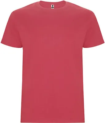 Produktbild von Roly CA6681 | Stafford T-Shirt - Doppellagiger Rundhalskragen - Farbe: Chrysanthemum Red 262 - Größe: L