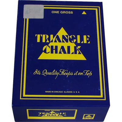 Produktbild von Triangle Kreide 144 Stück grün Snooker-Kreide