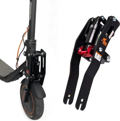 Zdjęcie produktu dla Zawieszenie Monorim MF0 do Ninebot F20 / F30 / F40 - kolor Czarny/Czerwony