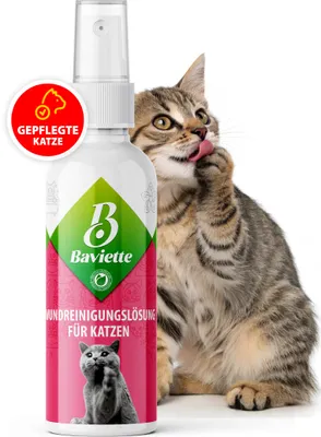 Produktbild von BAVIETTE 100ml Wundpflege & Wundreiniger für Katzen – Sanfte, probiotische & stressfreie Reinigung des äußeren Hautbereichs, geruchlos