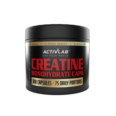 Produktbild von Activlab Creatine Monohydrate Caps – 100% Kreatinmonohydrat in Kapseln | 300 Kapseln