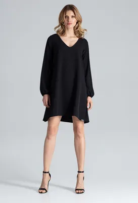 Produktbild von Figl Formelle Frauenkleider Dinarent M566 schwarz M
