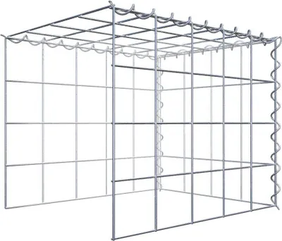 Produktbild von Anbaugabione Typ 4 50 cm x 40 cm x 40 cm (L x H x T), Maschenweite 10 cm x 10 cm, Spirale