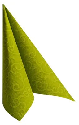 Immagine prodotto di Papstar Tovagliolo 40cm 1/4 di piega Royal Casali verde oliva 50 pz.