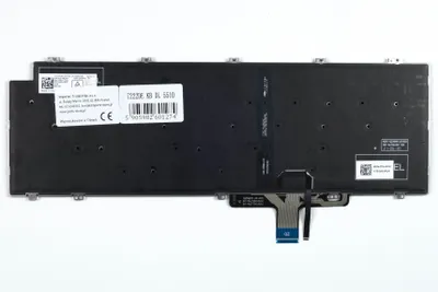 Obrázek produktu pro Tradebit - Klávesnice pro DELL | Německá DE QWERTZ | Plná kompatibilita | Vysoce kvalitní materiály | Modely: Latitude 5520 5521 Precision 3560 3561