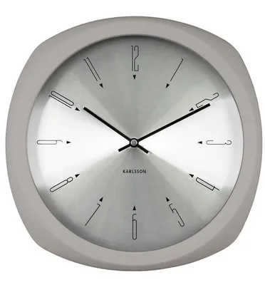 Obrázok produktu pre Designové nástěnné hodiny 5626GY Karlsson 31cm