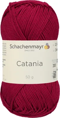 Immagine prodotto di Schachenmayr Catania, filati per lavoro a mano da 50 g, color rosso vino