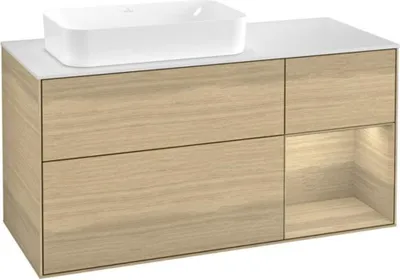 Produktbild von Villeroy & Boch G691PCPC Waschbeckenunterschrank Finion G69